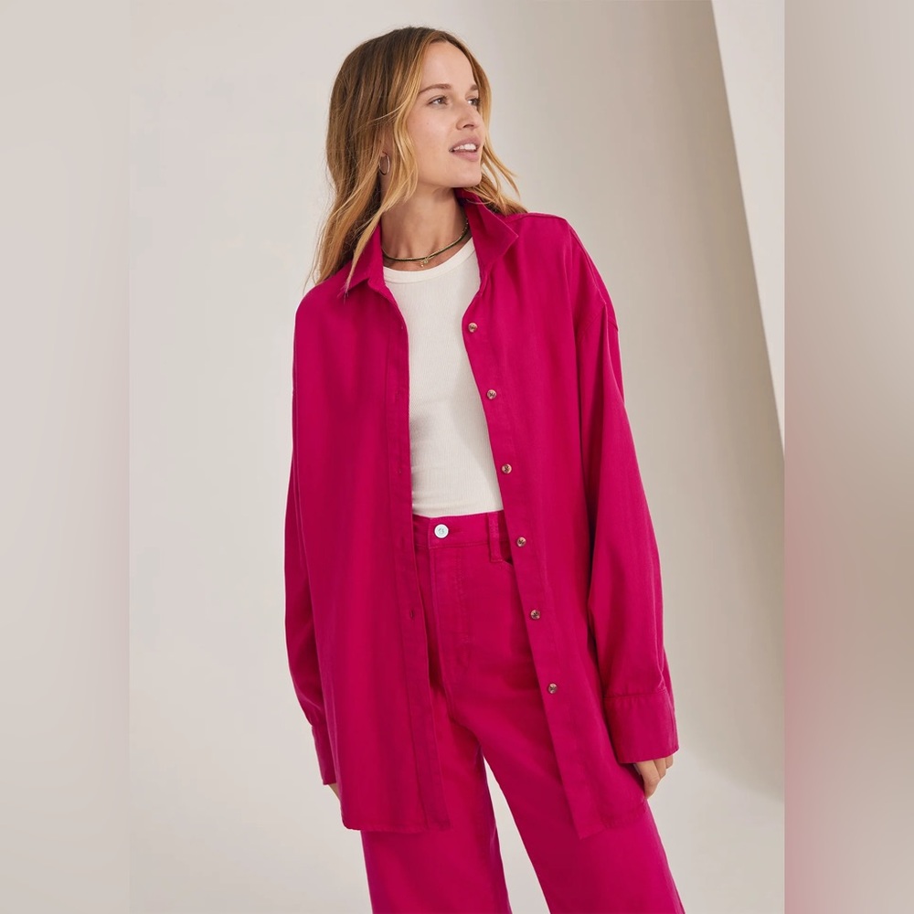 Favorite Daughter The Ex-boyfriend T-shirt Pink Peacock